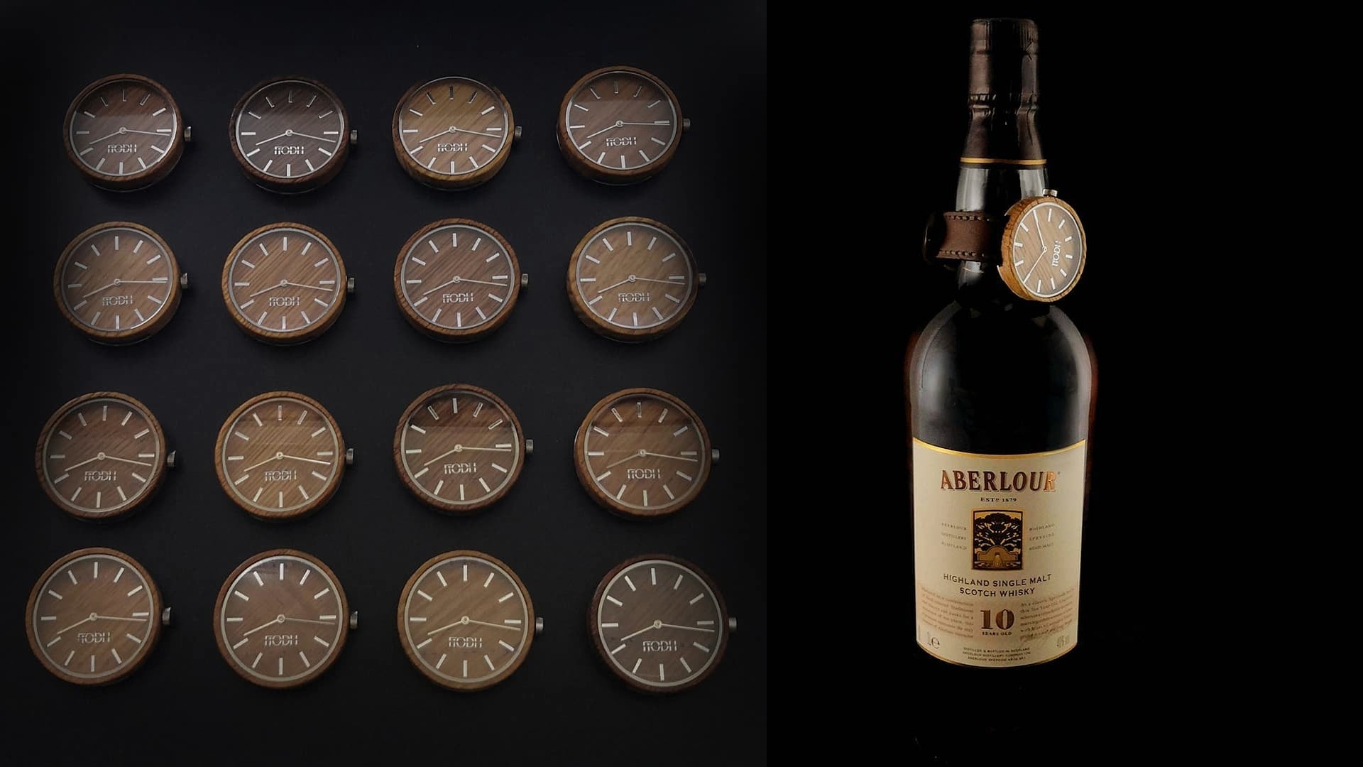 Whisky watch FIODH: Timeless Scottish Craftsmanship in Recycled Whisky Barrel Watches