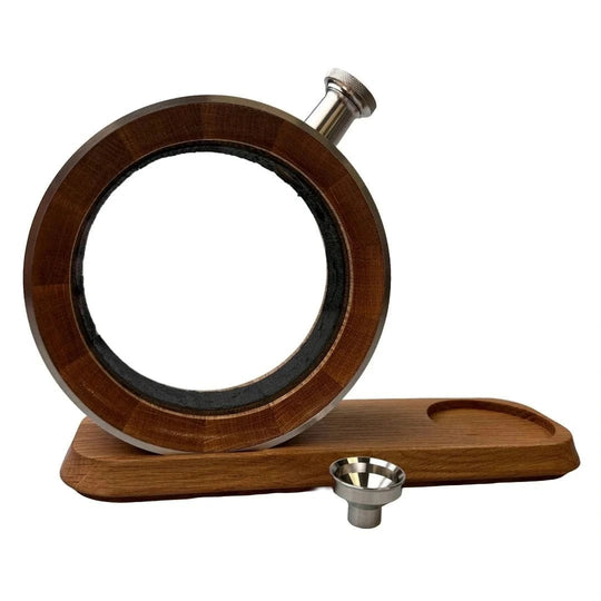 55&46° North – Porthole Decanter – Charsed Oak – 500 ml - Mood4whisky