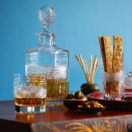 Cumbria Crystal – Tumbler – Lead Crystal – Georgian Design – 350 ml - Mood4whisky