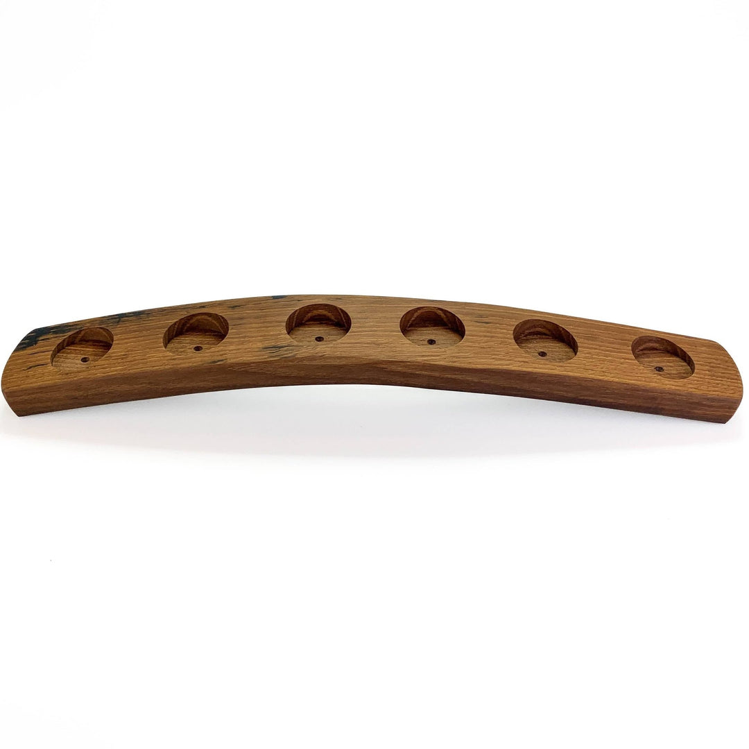 Darach – Glass Holder – Handmade – Old Whisky Barrels – Holds 6 Glasses - Mood4whisky