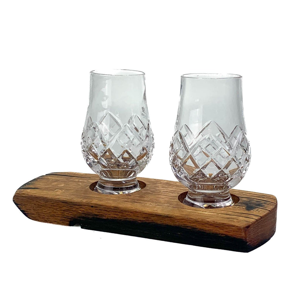 Darach – Glass Holder Set – Lead Crystal – Includes 2 Glencairn Glasses - Mood4whisky