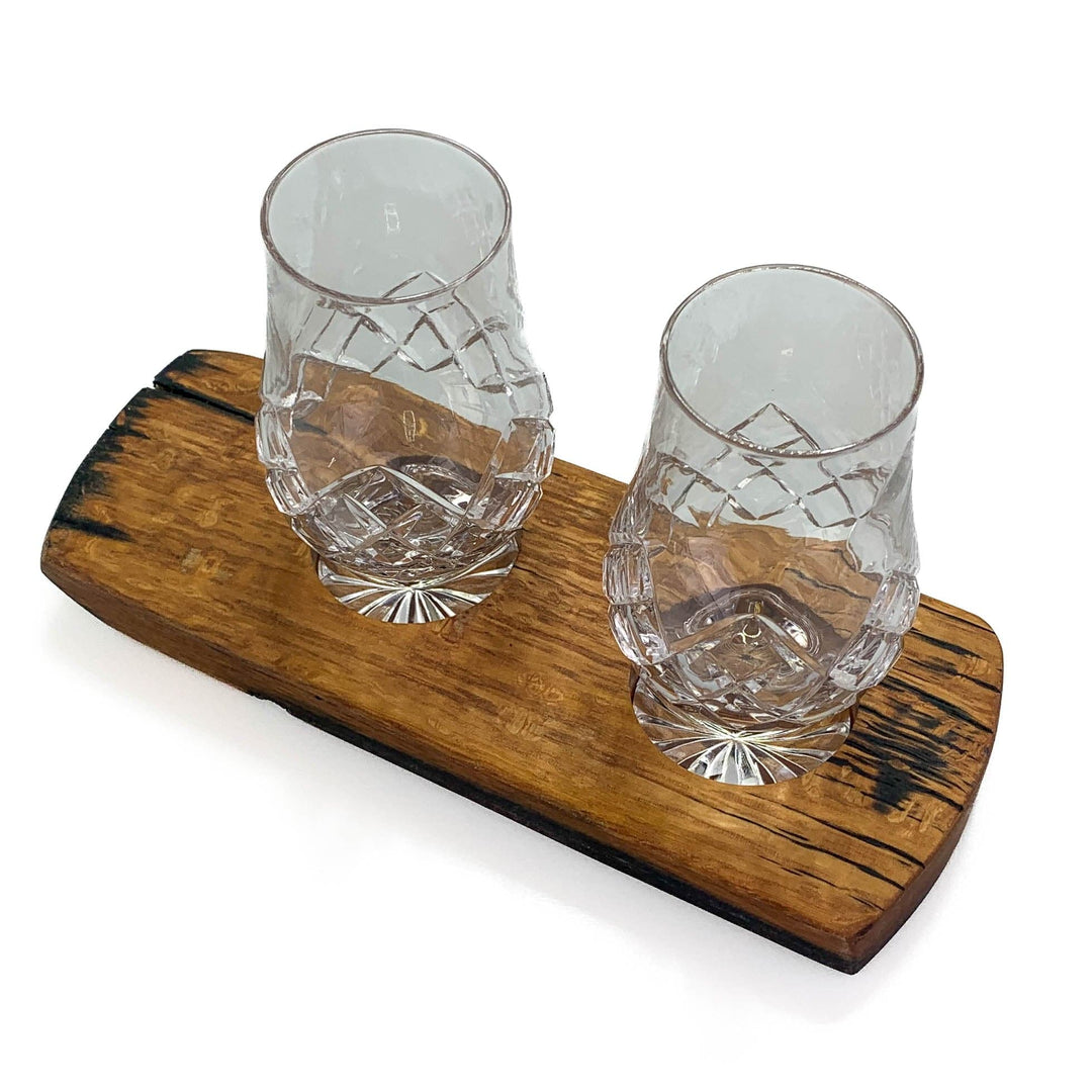 Darach – Glass Holder Set – Lead Crystal – Includes 2 Glencairn Glasses - Mood4whisky