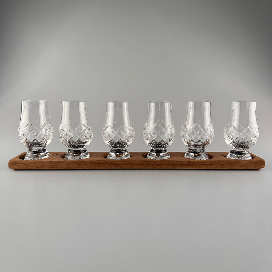 E.W.B. – Whisky Glass Holder – Handmade Oak – For Tastings - Mood4whisky