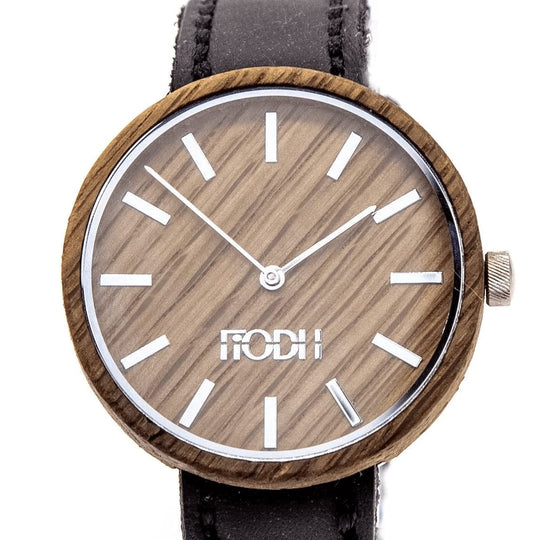 FIODH – Whisky Watch – Handmade Leather – Black Strap - Mood4whisky
