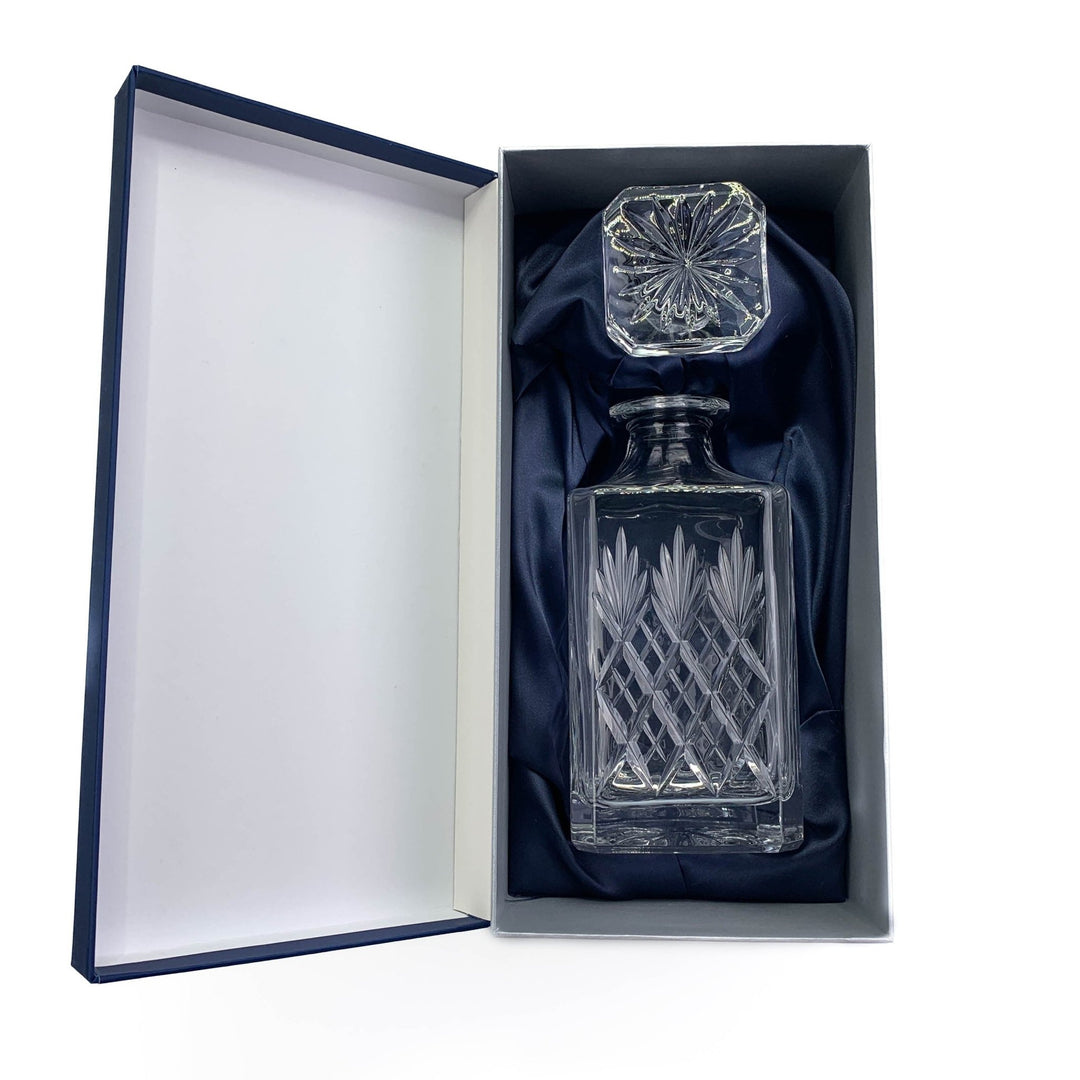Glencairn – Decanter – Skye Square – Lead Crystal – 750 ml - Mood4whisky