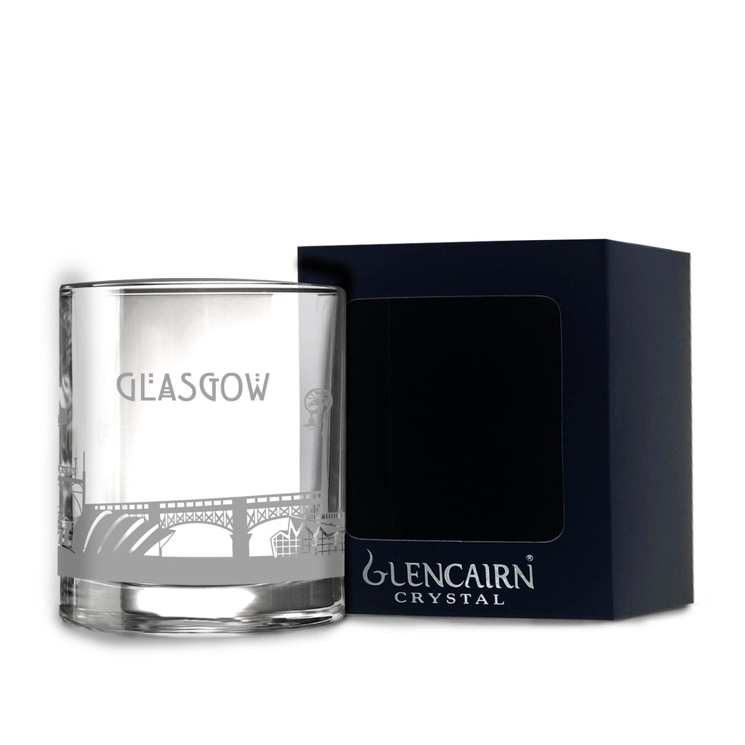 Glencairn – Skyline Whisky Tumbler – Engraved Crystal – Gift Box - Mood4whisky