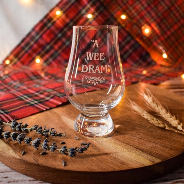 Glencairn – Whisky Glass – Engraved Crystal – A Wee Dram – Gift - Mood4whisky