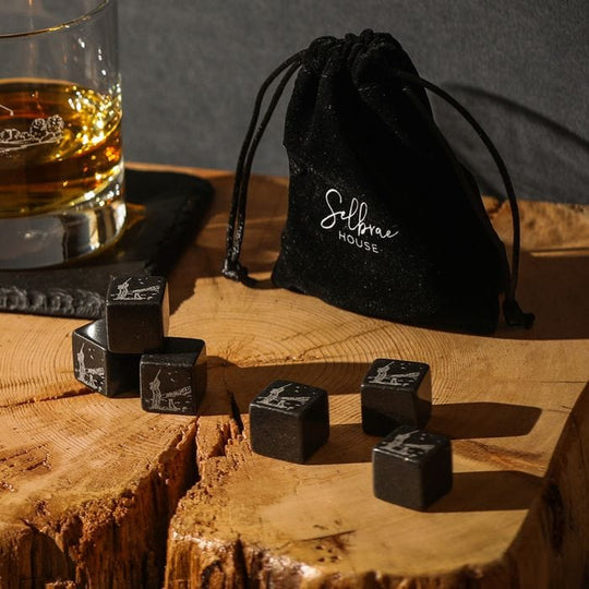 Just Slate Company – Whisky Stones – Engraved – Gift Set - Mood4whisky