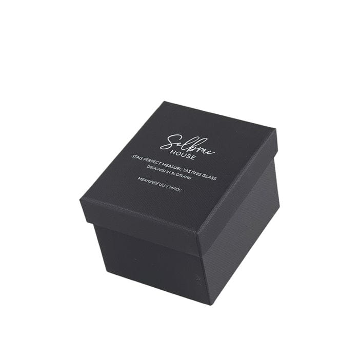 Just Slate Company – Whisky Tasting Glass – Engraved Stag – Gift Box - Mood4whisky