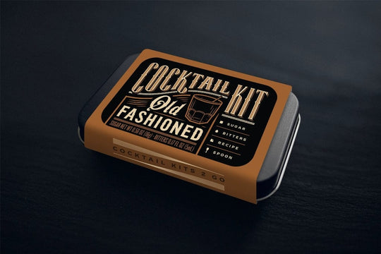 In this photo Cocktail kit Old Fashioned - for 4 drinks - US Mood4whisky