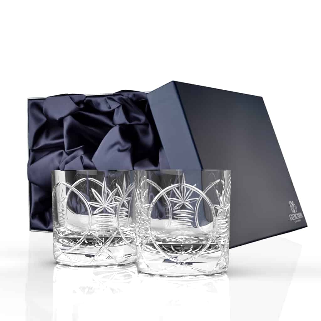 In this photo Glencairn Bothwell Whisky Tumbler Gift Set of 2 Mood4Whisky