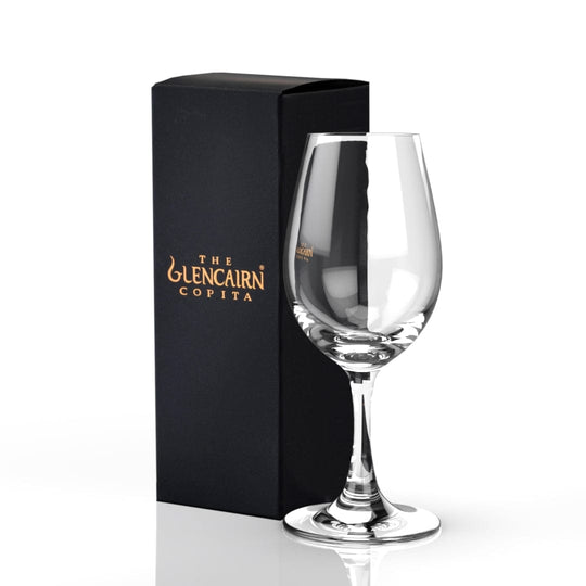 In this photo Glencairn Copita in Premium Gift Carton Mood4Whisky