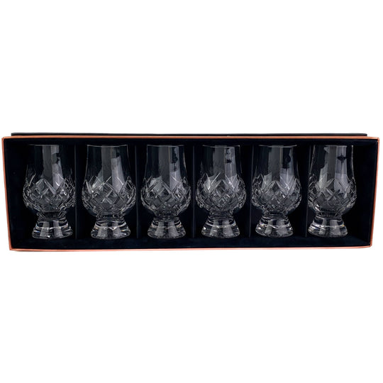 In this photo Glencairn Gift Set of 6 Cut Glasses Mood4Whisky