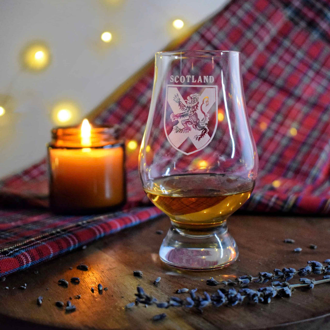 In this photo Glencairn Glass – Scottish Gift Set of 6 Mood4Whisky