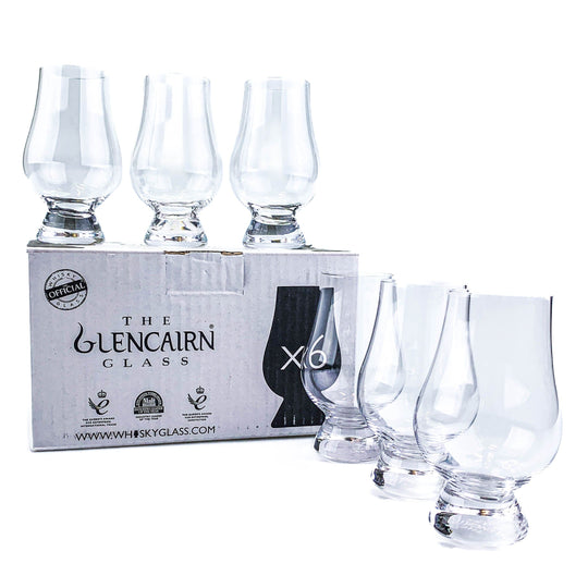 In this photo Glencairn Glass Trade Pack of 6 Mood4Whisky