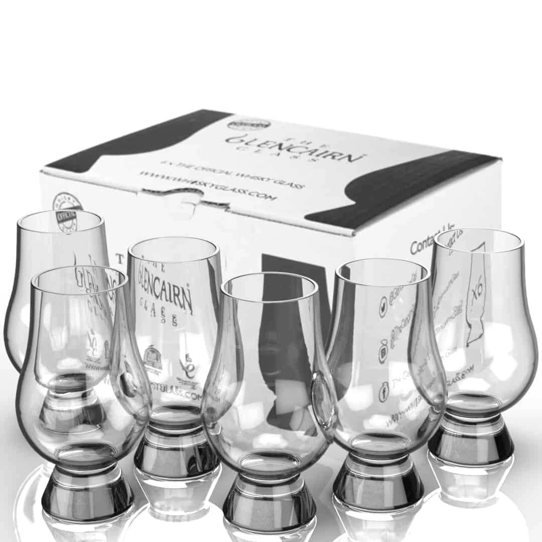 In this photo Glencairn Glass Trade Pack of 6 Mood4Whisky