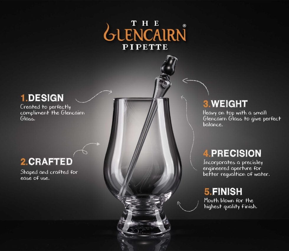 In this photo Glencairn Pipette Mood4Whisky