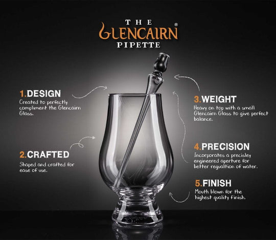 In this photo Glencairn Pipette Mood4Whisky
