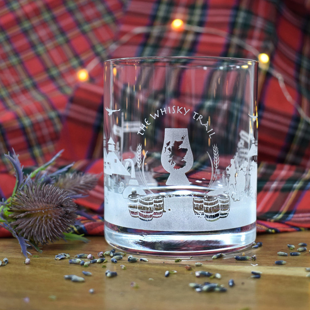 In this photo Glencairn Whisky tumbler Whisky Trail Mood4Whisky