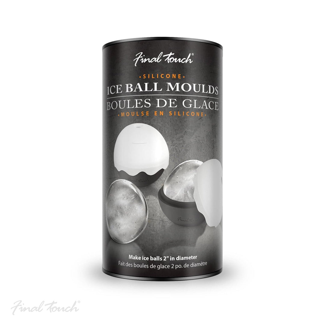 In this photo Ice Ball Moulds set of 2 - Final Touch Mood4whisky