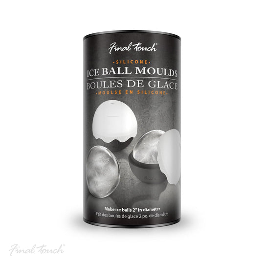 In this photo Ice Ball Moulds set of 2 - Final Touch Mood4whisky