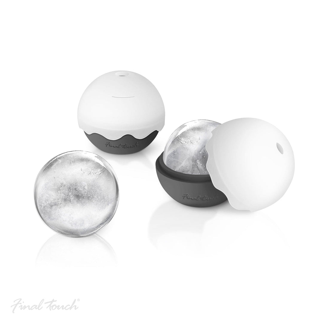 In this photo Ice Ball Moulds set of 2 - Final Touch Mood4whisky