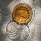 In this photo Japenese Styole Rotate Whiskey Glass - Slender Waist - Crystal - 170 ml - With Coaster Mood4whisky