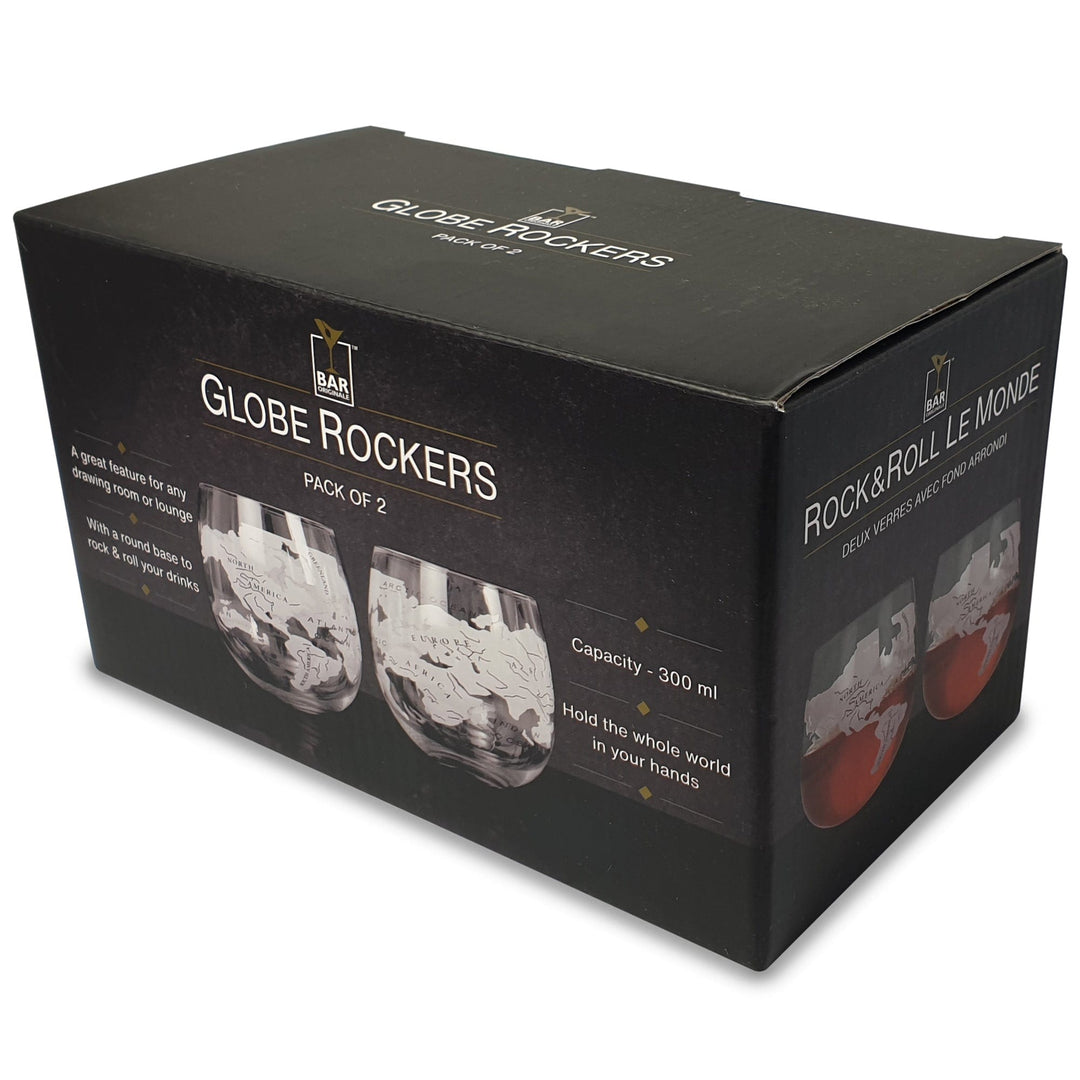 In this photo Whiskey Glass Globe Rockers set of 2 - 300ml - Original Products Mood4whisky