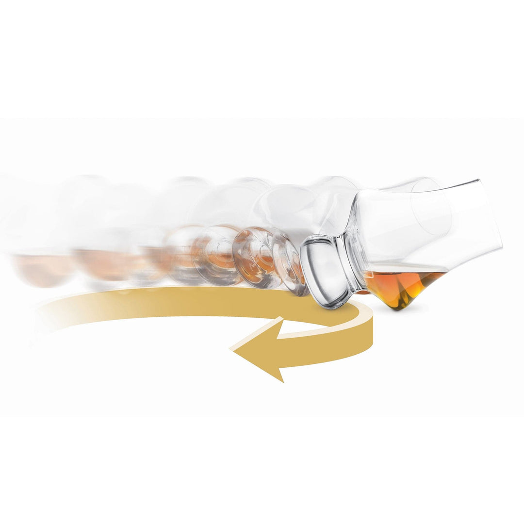 In this photo Whiskey Glass set of 2 - 195ml - Lead Free Crystal - Handmade - Final Touch Mood4whisky