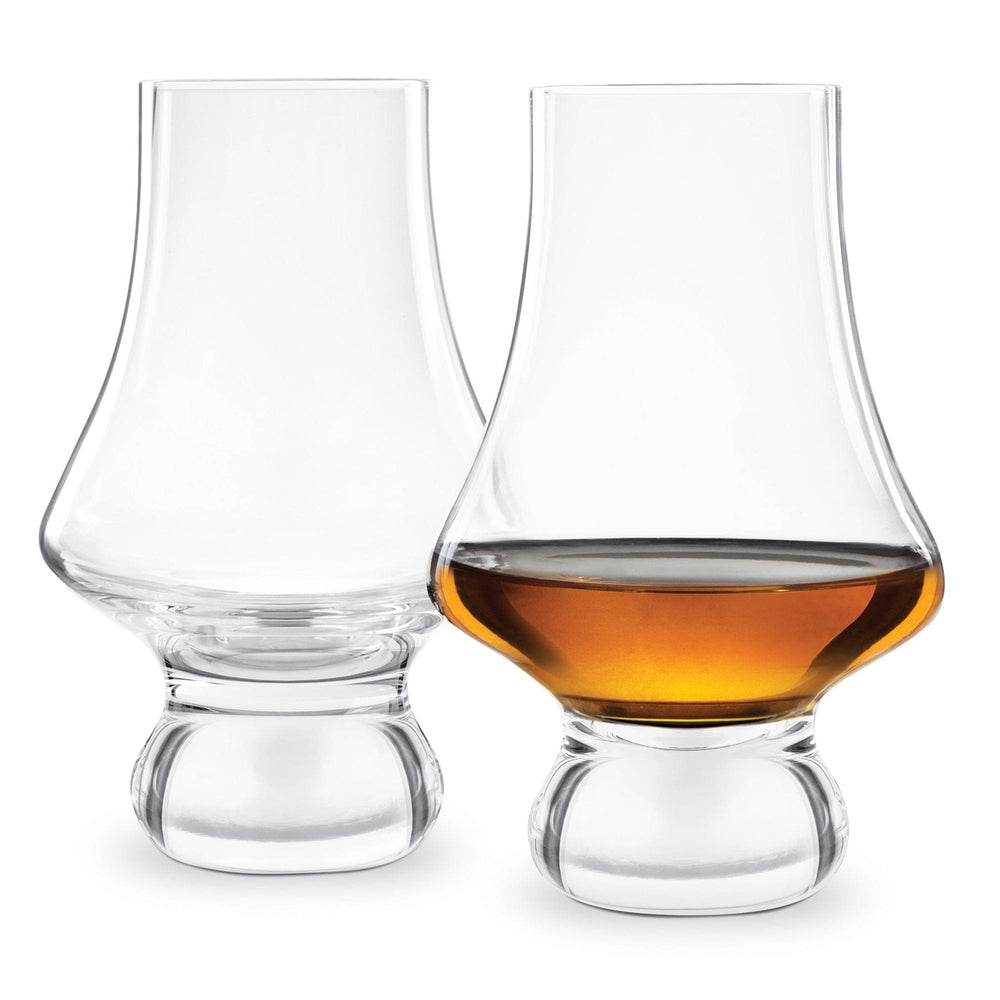 In this photo Whiskey Glass set of 2 - 195ml - Lead Free Crystal - Handmade - Final Touch Mood4whisky