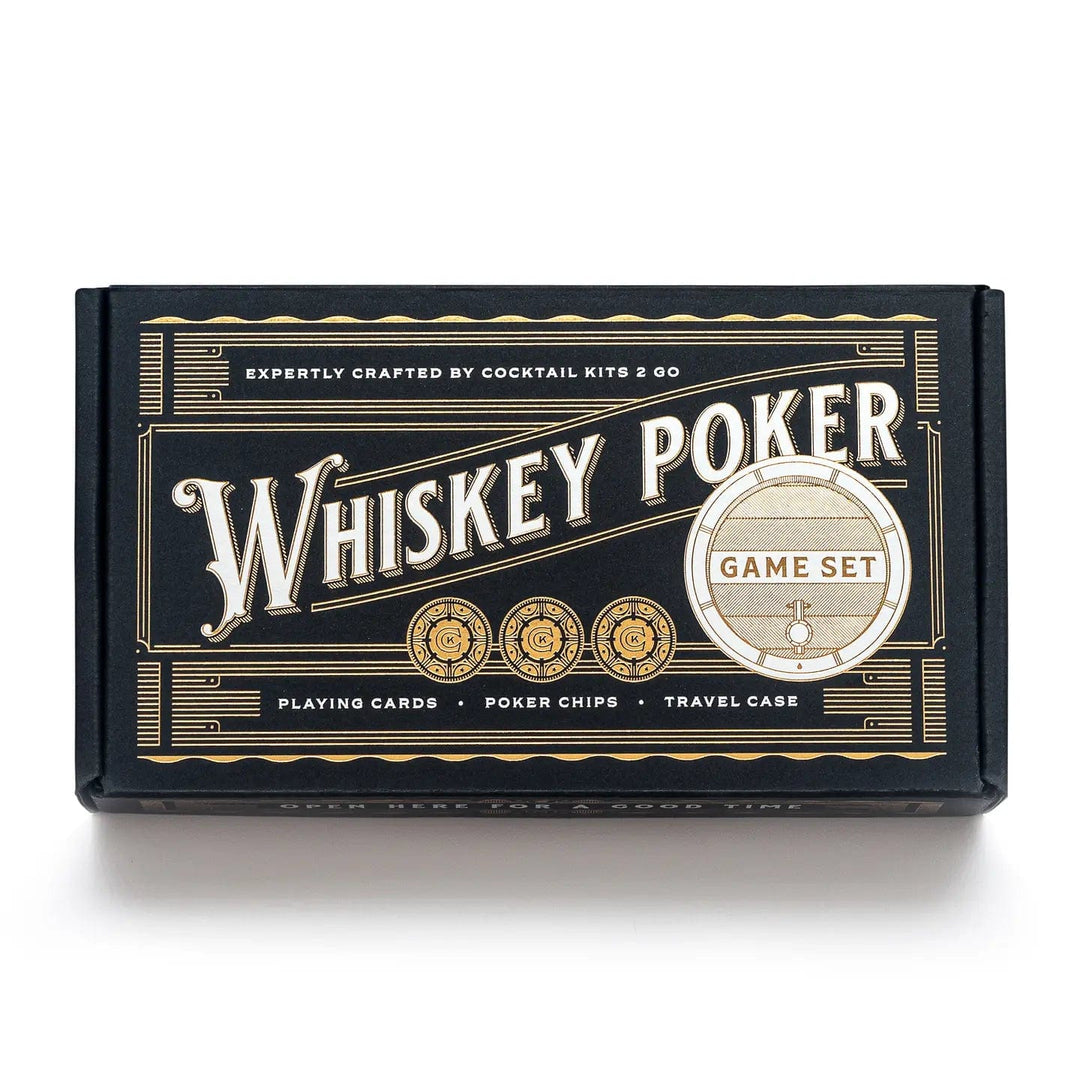In this photo Whiskey Poker Game Set - US Mood4whisky