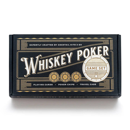 In this photo Whiskey Poker Game Set - US Mood4whisky