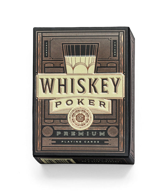 In this photo Whiskey Poker Playing Cards - US Mood4whisky