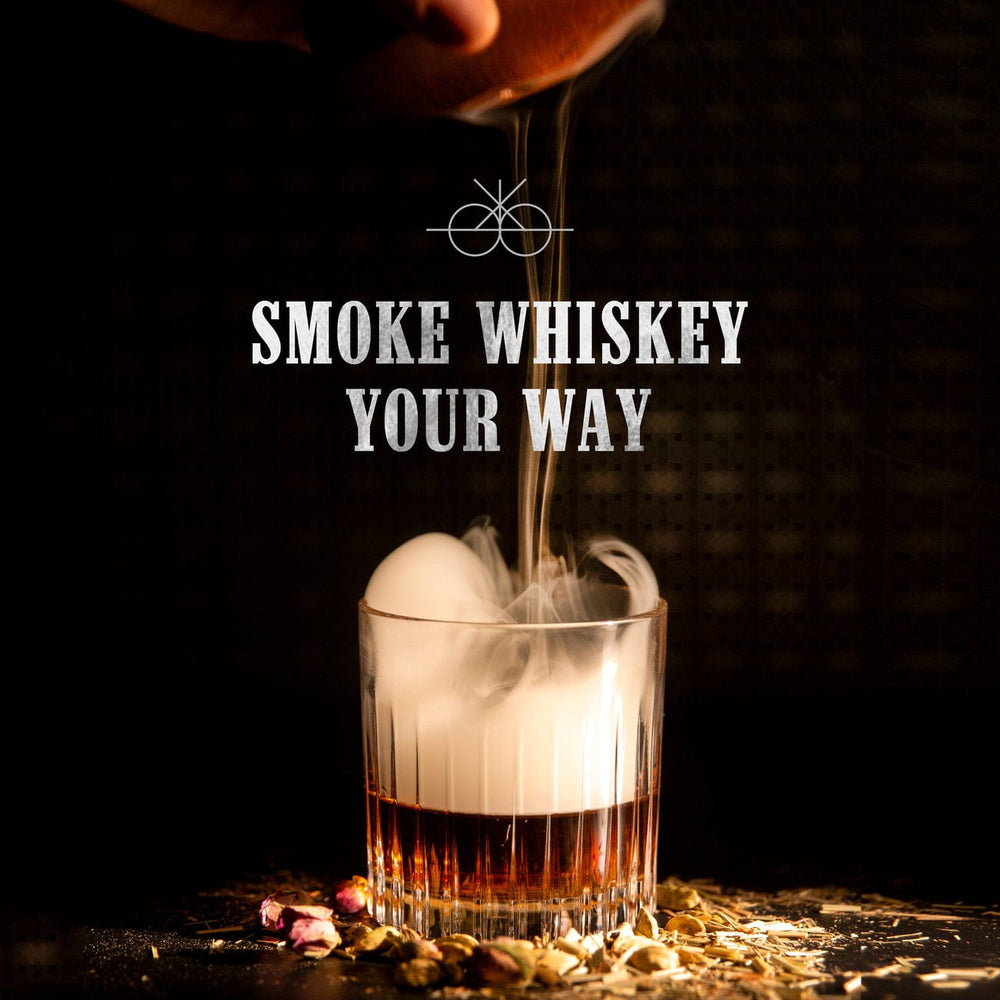 In this photo Whiskey Smoker Wood Chips - For use with a Smoker - Craftly Mood4Whisky