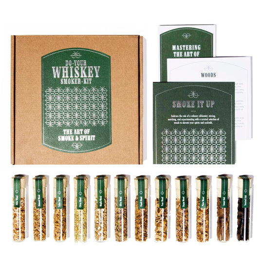 In this photo Whiskey Smoker Wood Chips - For use with a Smoker - Craftly Mood4Whisky