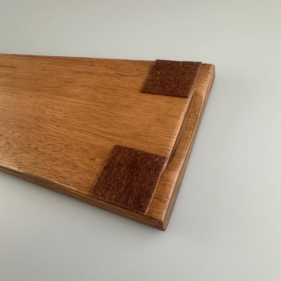 In this photo Whisky glass holder Wide for 6 glasses (excluding glassware) - Handmade - E.W.B. Belgium Mood4Whisky