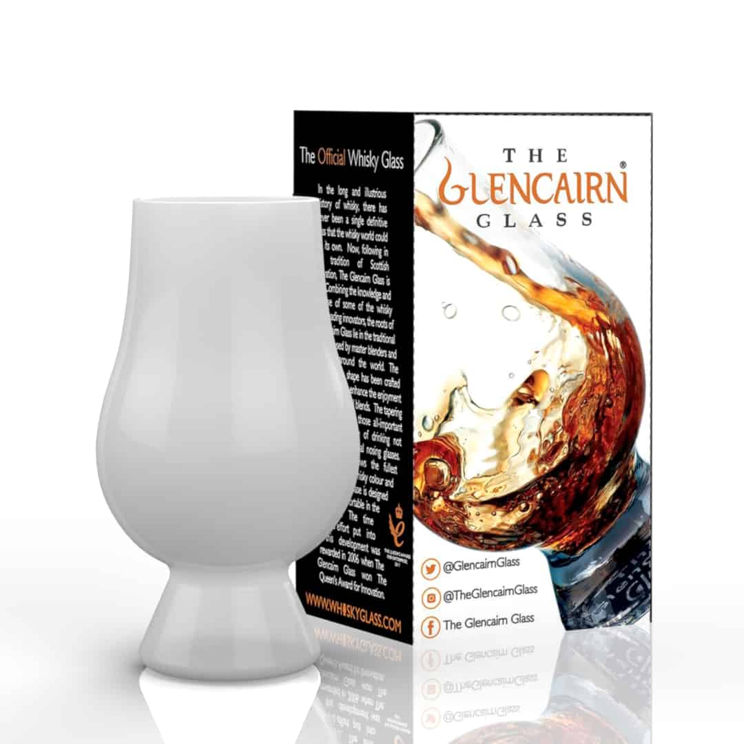 In this photo Glencairn Whisky Glass White MoodCompanyNL