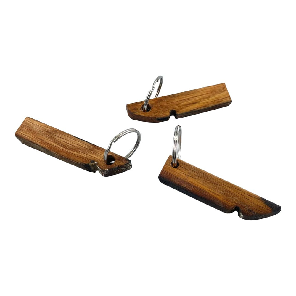 In this photo Sleutelhanger van oude whiskyvaten - Handgemaakt - Darach Scotland MoodCompanyNL