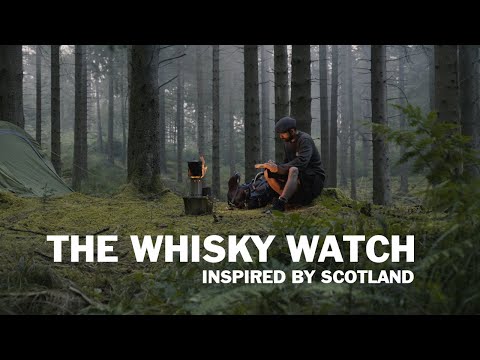 Fiodh - Whisky Watch - Cuir noir fait à la main - pour les amoureux du whisky