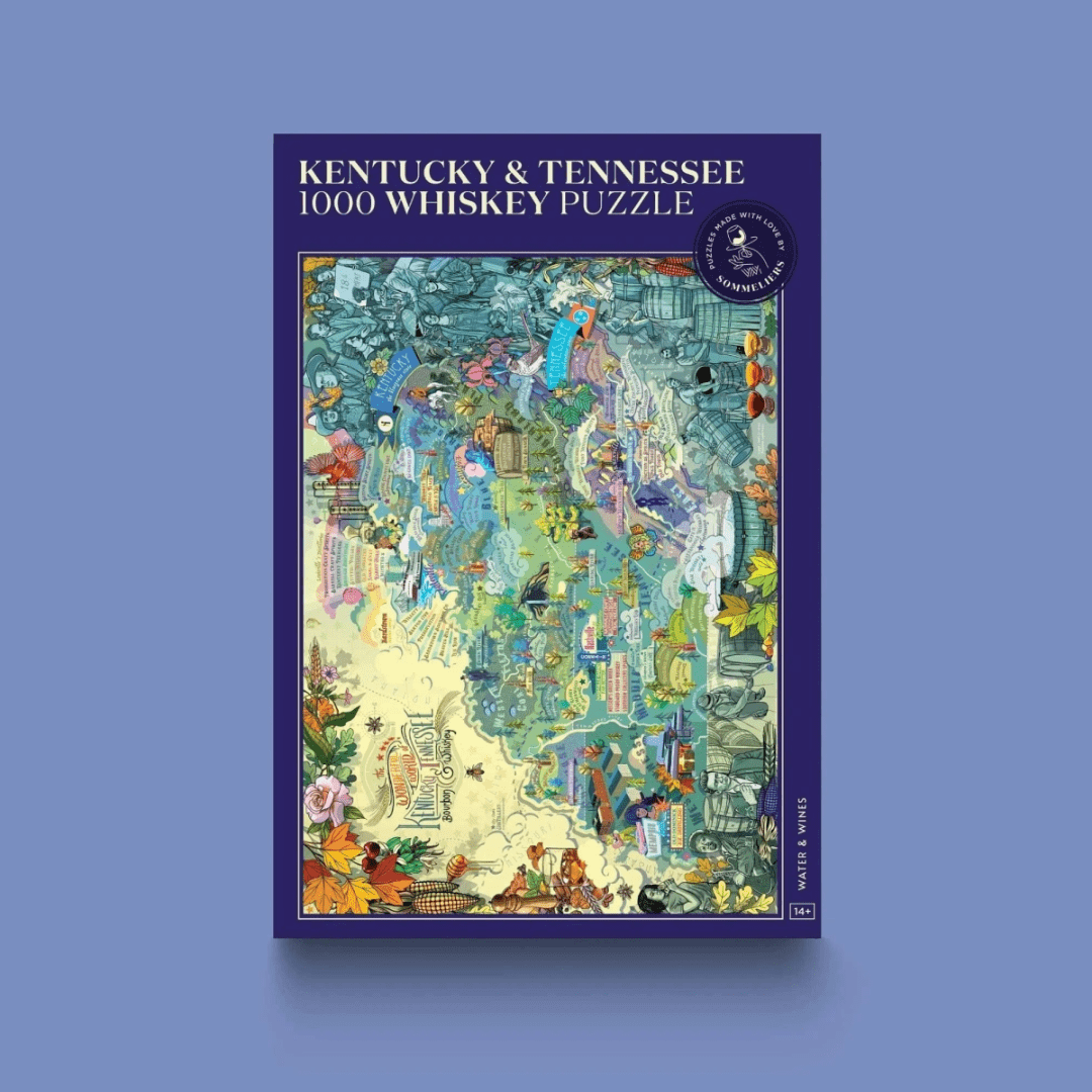 Water & Wines – Jigsaw Puzzle – Kentucky & Tennessee – 1000 Pieces - Mood4whisky
