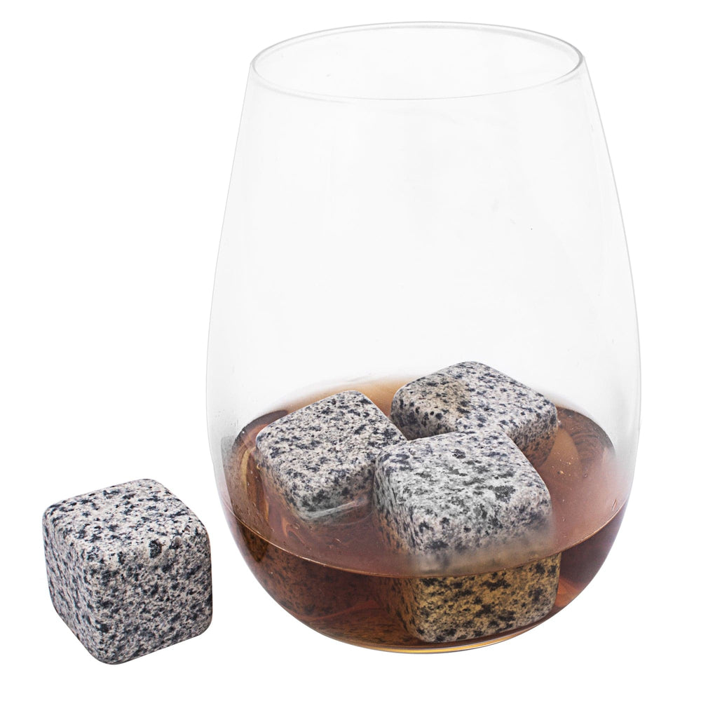 Whisky Rocks – Granite Chilling Stones – Set of 6 – Original Design - Mood4whisky